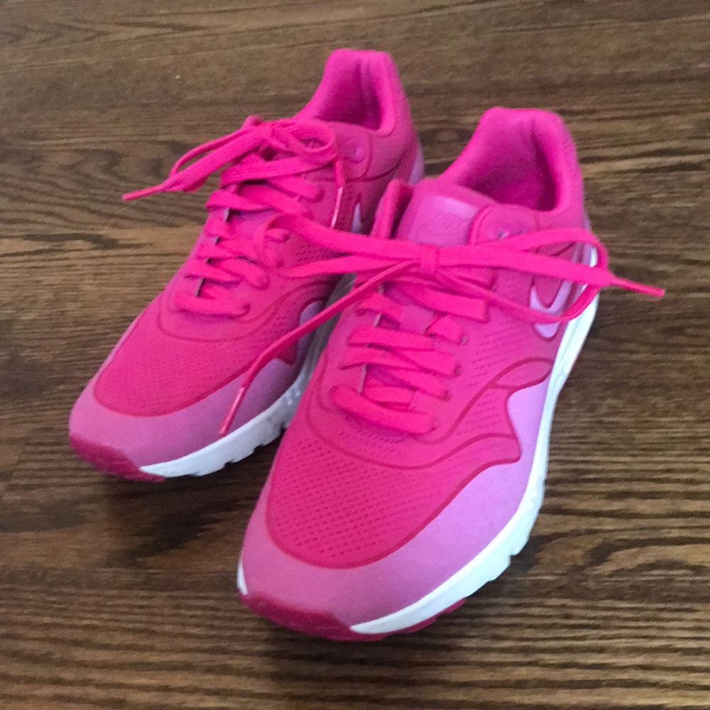 Pink Nike Air Sneakers Size 8